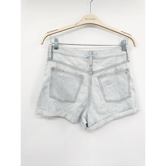 Madewell The Dadjean Short in Calaveros Wash Size 25 NWT - Picture 5 of 7
